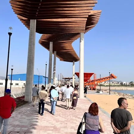 Дом отдыха Acogedora Casa Familiar De 4 Y Gran Terraza A Metros De La Playa Пуэтро-де-Сагунто